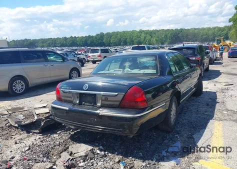 2008 Mercury Grand Marquis Gs z USA, uszkodzony, nr VIN 2MEFM74V18X618601